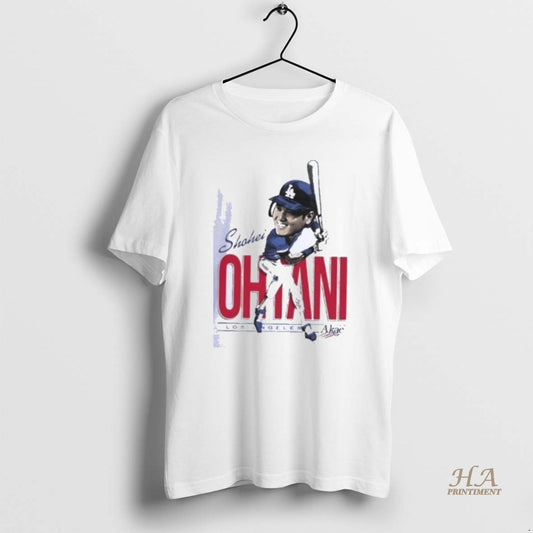 Official Shohei Ohtani Los Angeles Dodgers Baseball Caricature Shirts
