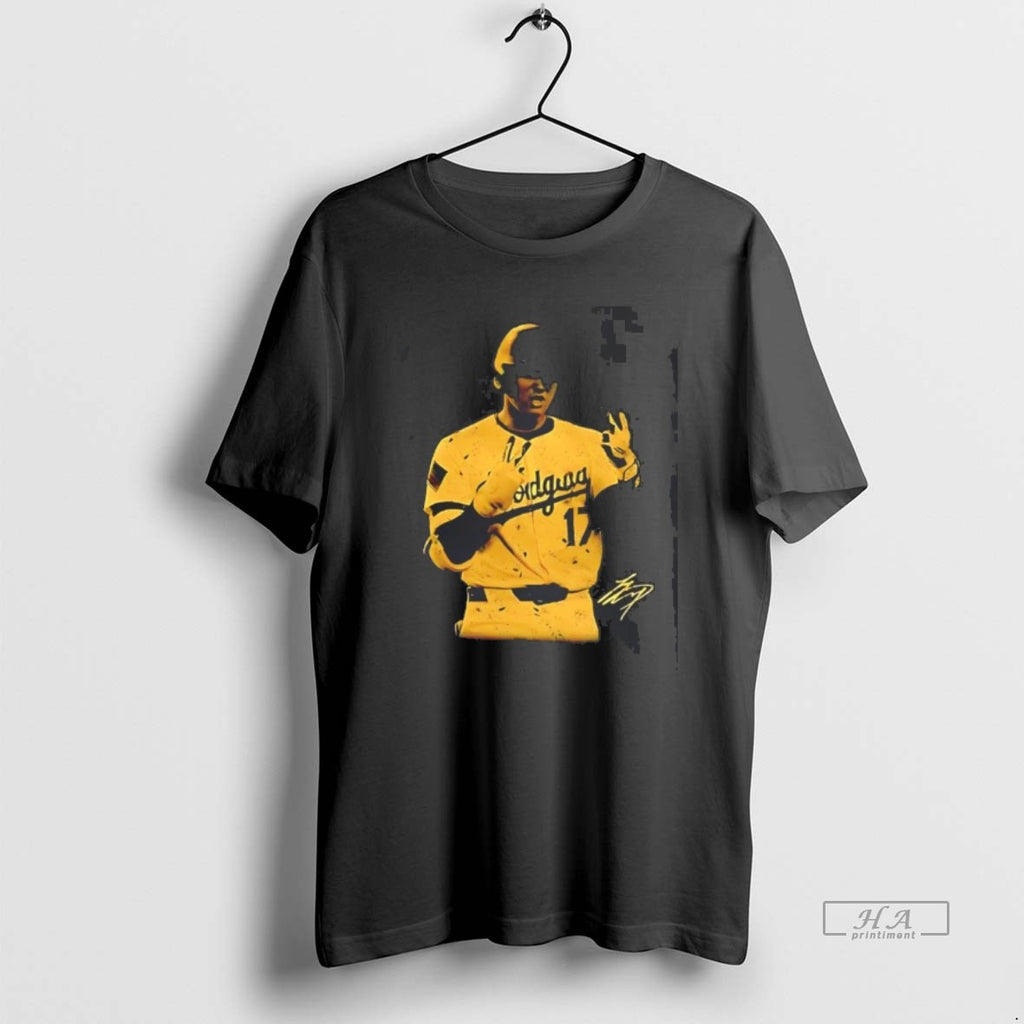 Official Shohei Ohtani Los Angeles Dodgers Signature Vintage