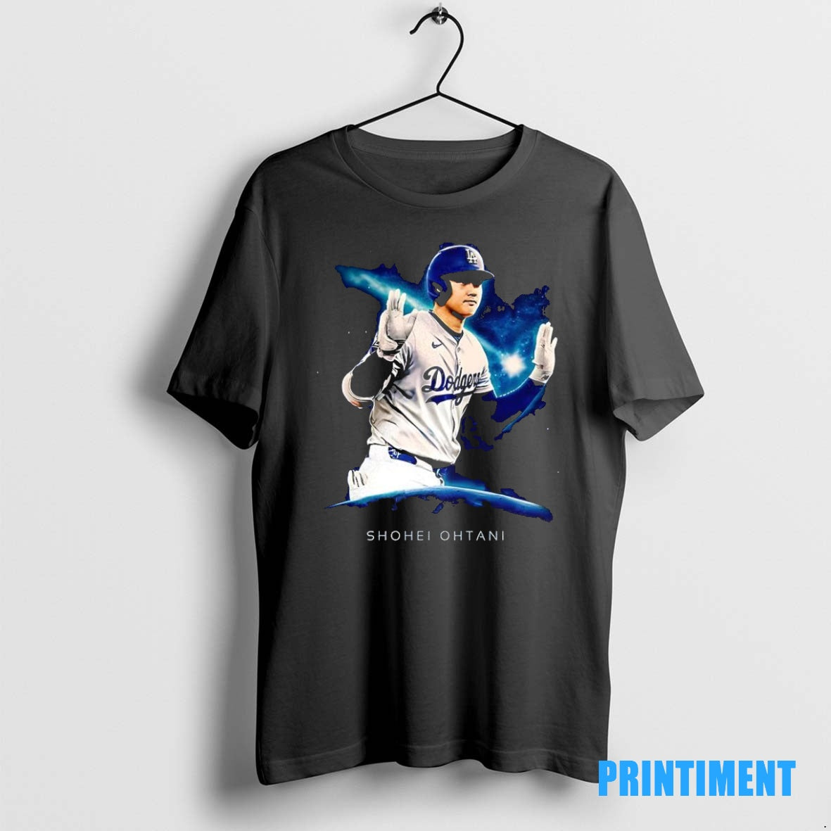 Official Shohei Ohtani Los Angeles Dodgers World Series Champions Outer Space Tee Sweater