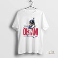 Official Shohei Ohtani Los Angeles Dodgers Baseball Caricature