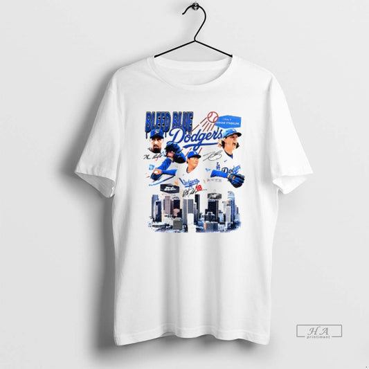 Official Shohei Ohtani Mookie Betts And Yoshinobu Yamamoto Los Angeles Dodgers Mlb Bleed Blue City