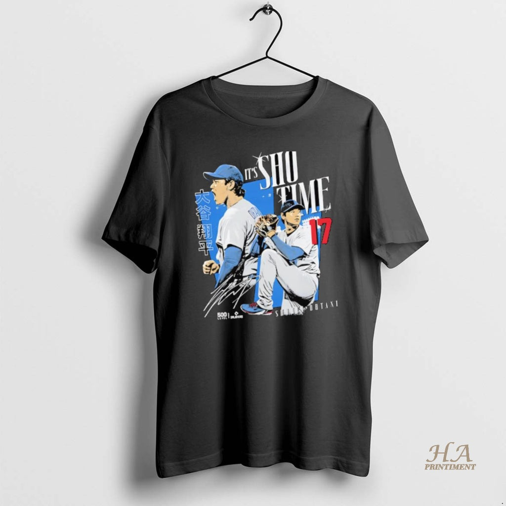 Official Shohei Ohtani Sho Time Dodgers Signature