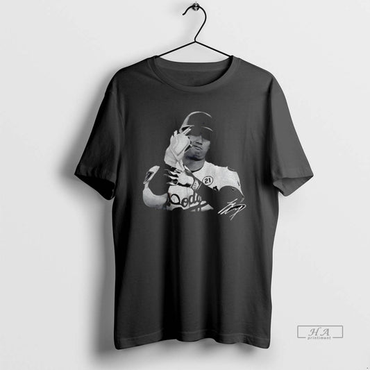 Official Shohei Ohtani Middle Finger Los Angeles Dodgers Mlb Baseball Signature