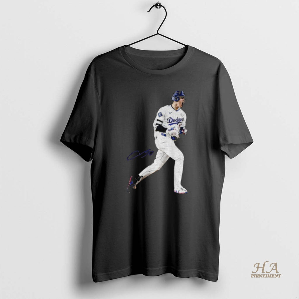Official Shohei Ohtani Posing Los Angeles Dodgers Game 3 Baseball Mlb Signature