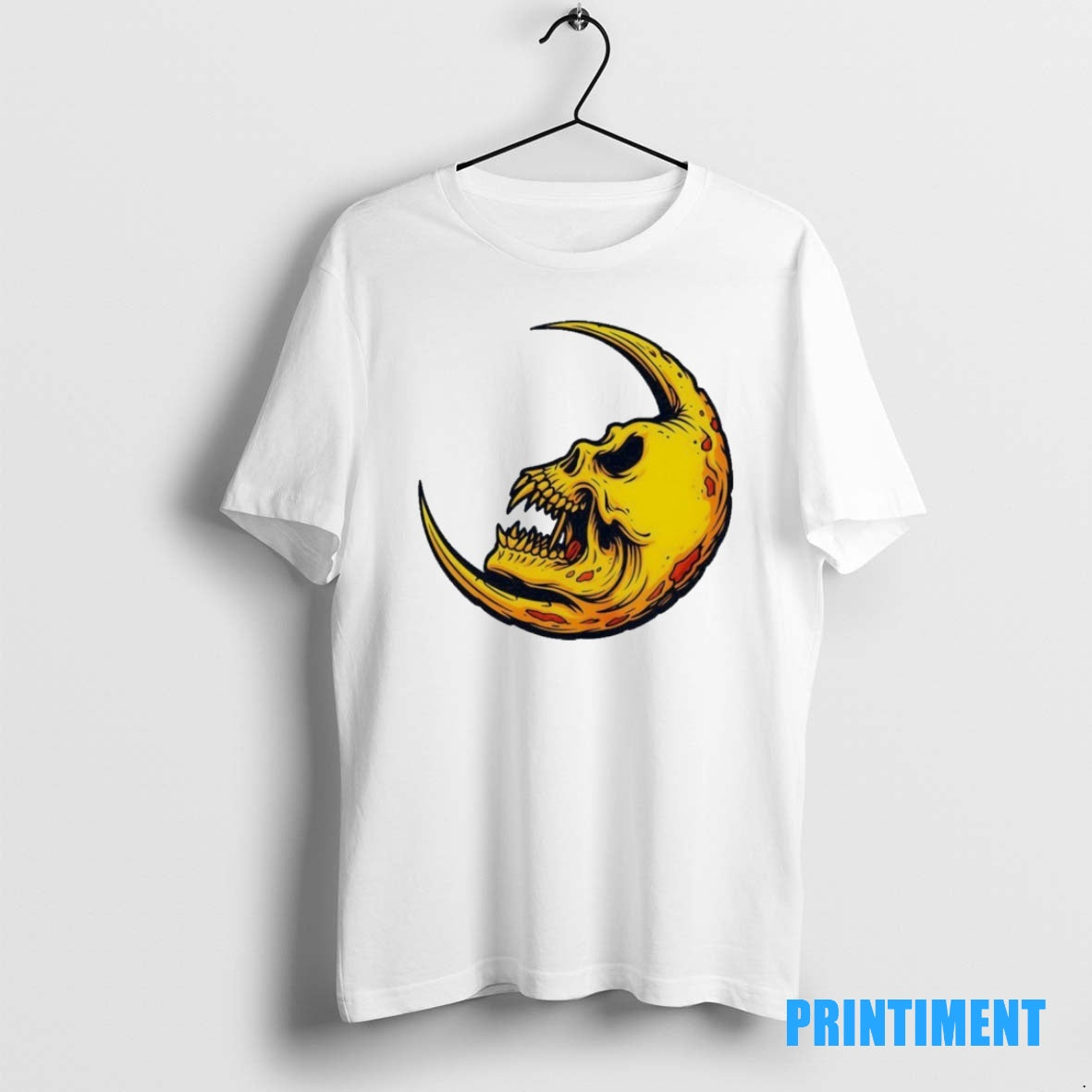 Official Sickle Moon Skull Tee Sweater