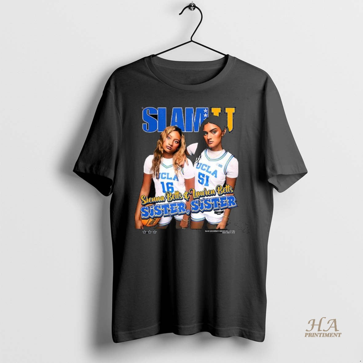 Official Sienna And Lauren Betts Ucla Bruins Basketball Sister 2025 Shirt