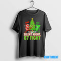Official Silent Night 67 Fight Christmas Tee Sweater