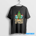 Official Silent Night 67 Fight Funny Christmas Tee Sweater