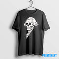 Official Skeleton Poor Richard Monogram Tee Sweater