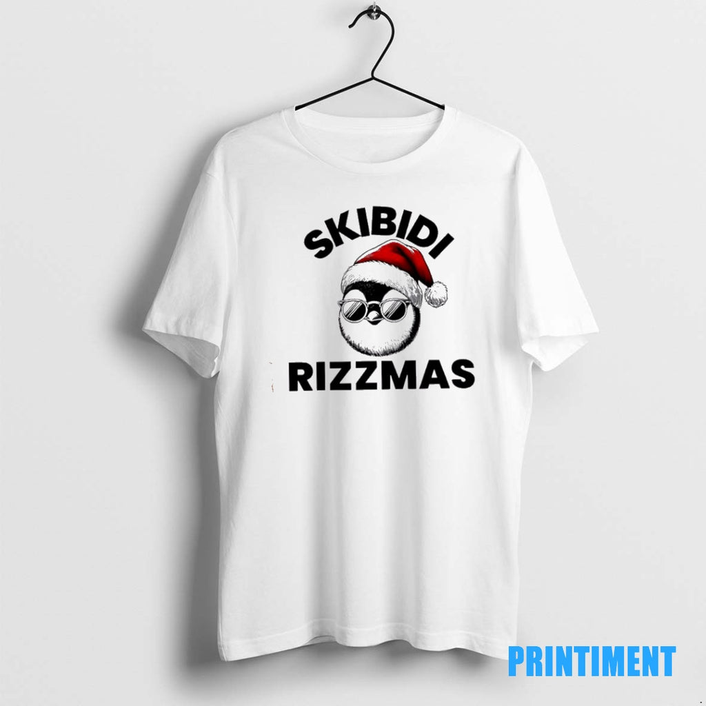 Official Skibidi Rizzmas Funny Christmas Penguin Tee Sweater