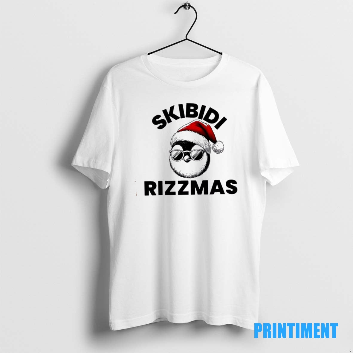 Official Skibidi Rizzmas Funny Christmas Penguin Tee Sweater