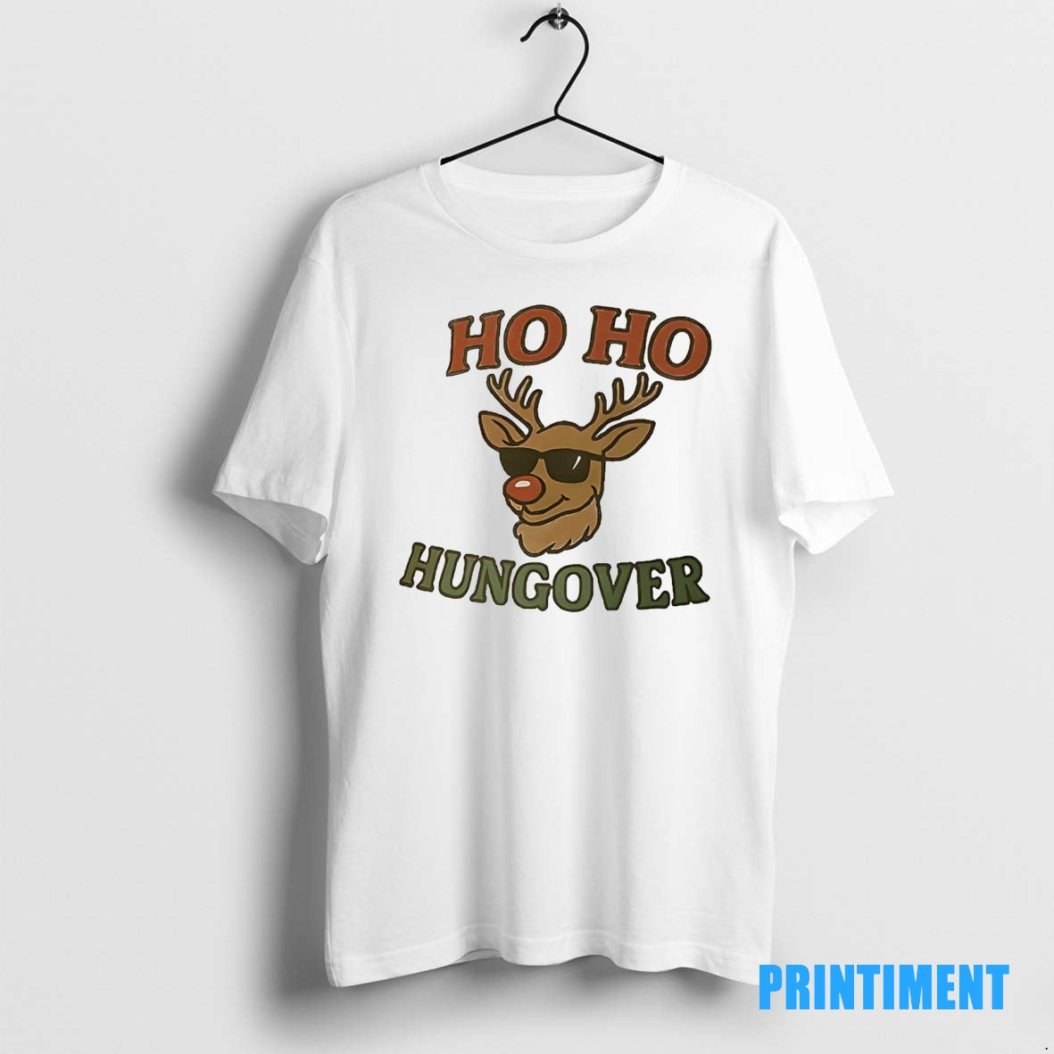 Official Sleigh Deer Ho Ho Hungover Christmas Tee Sweater