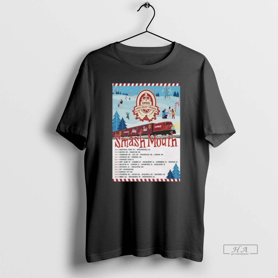 Official Smash Mouth Cpkc Holiday Train Event 2025 Long Sleve