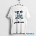 Official Snowman Frosty The Marksman Christmas Tee Sweater
