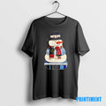 Official Snowman Patchwork Christmas Tee Sweater