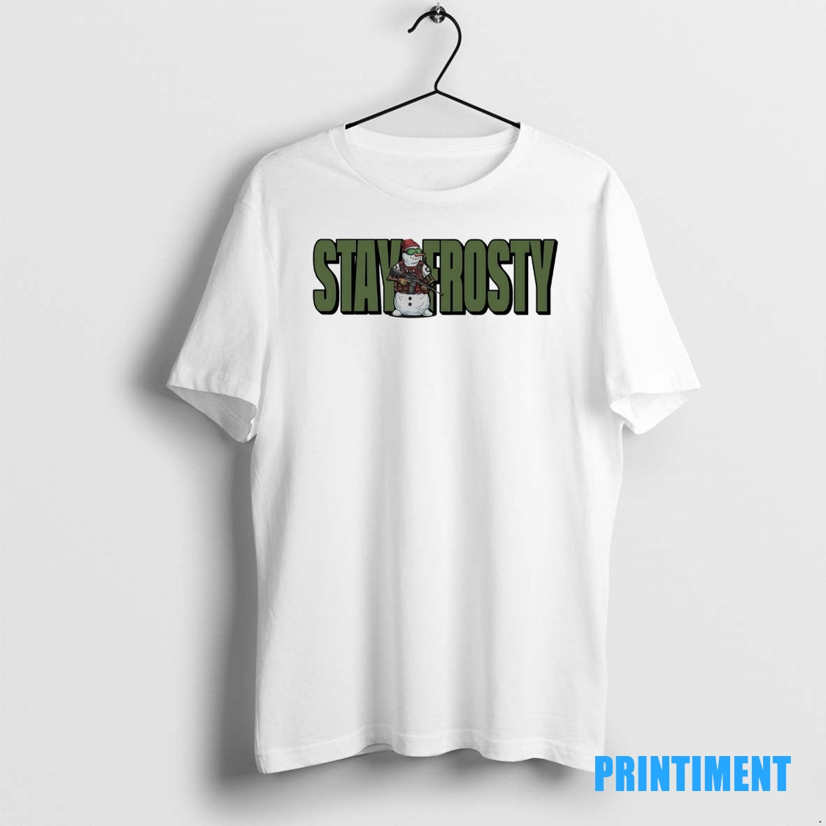 Official Snowman Stay Frosty Christmas Tee Sweater