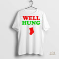 Official Sock Well Hung Merry Christmas 2025 Shirt