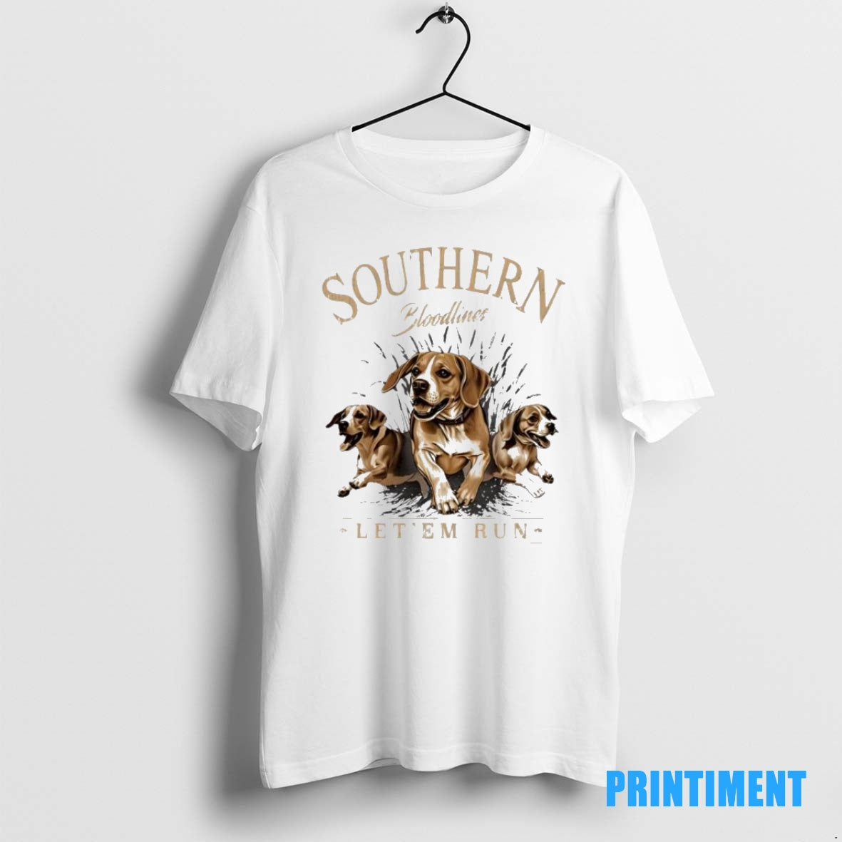 Official Southern Bloodlines Hunting Dog Let Em Run Tee Sweater