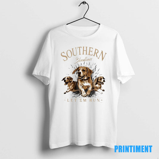 Official Southern Bloodlines Hunting Dog Let Em Run Tee Sweater