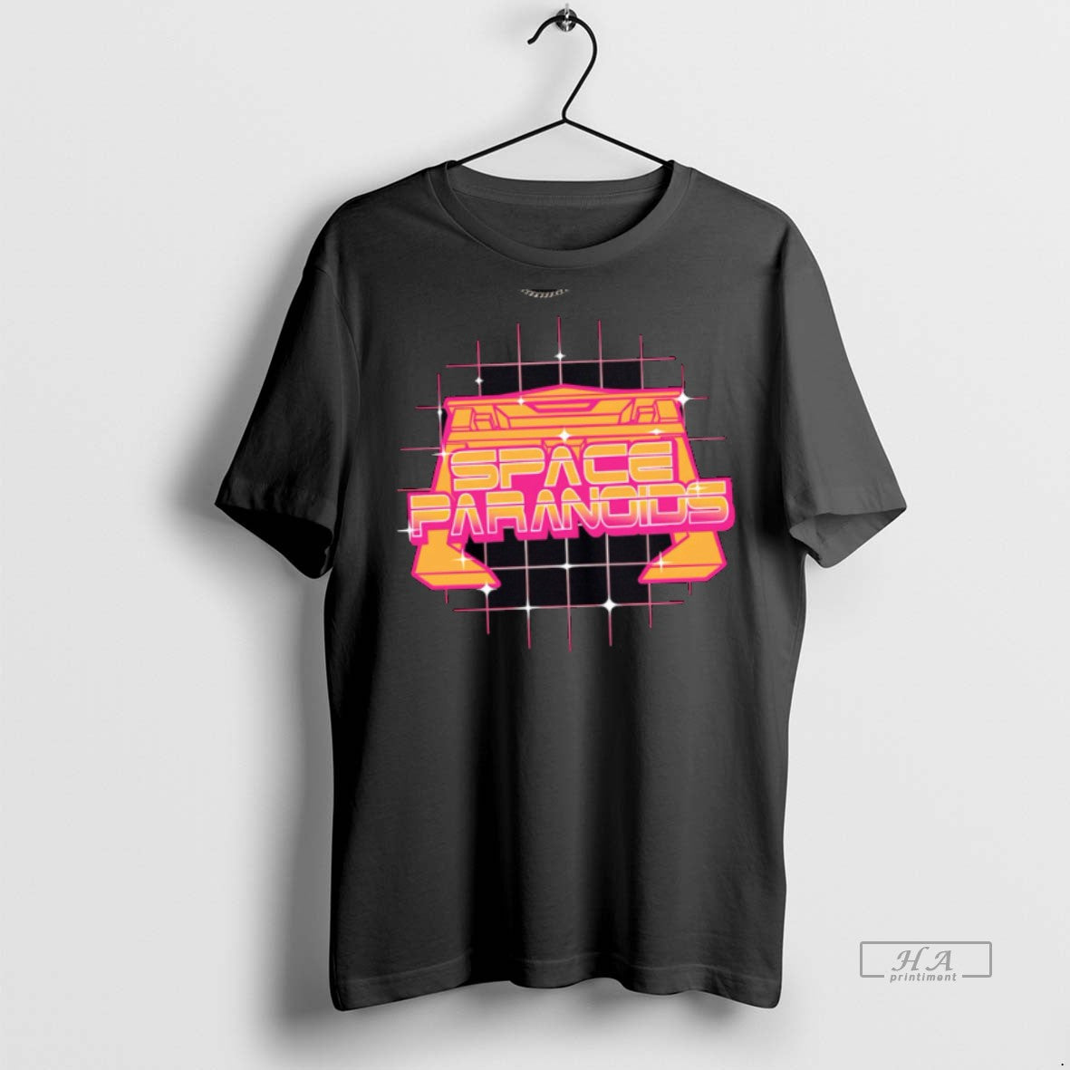 Official Space Paranoids Art Design Shirt