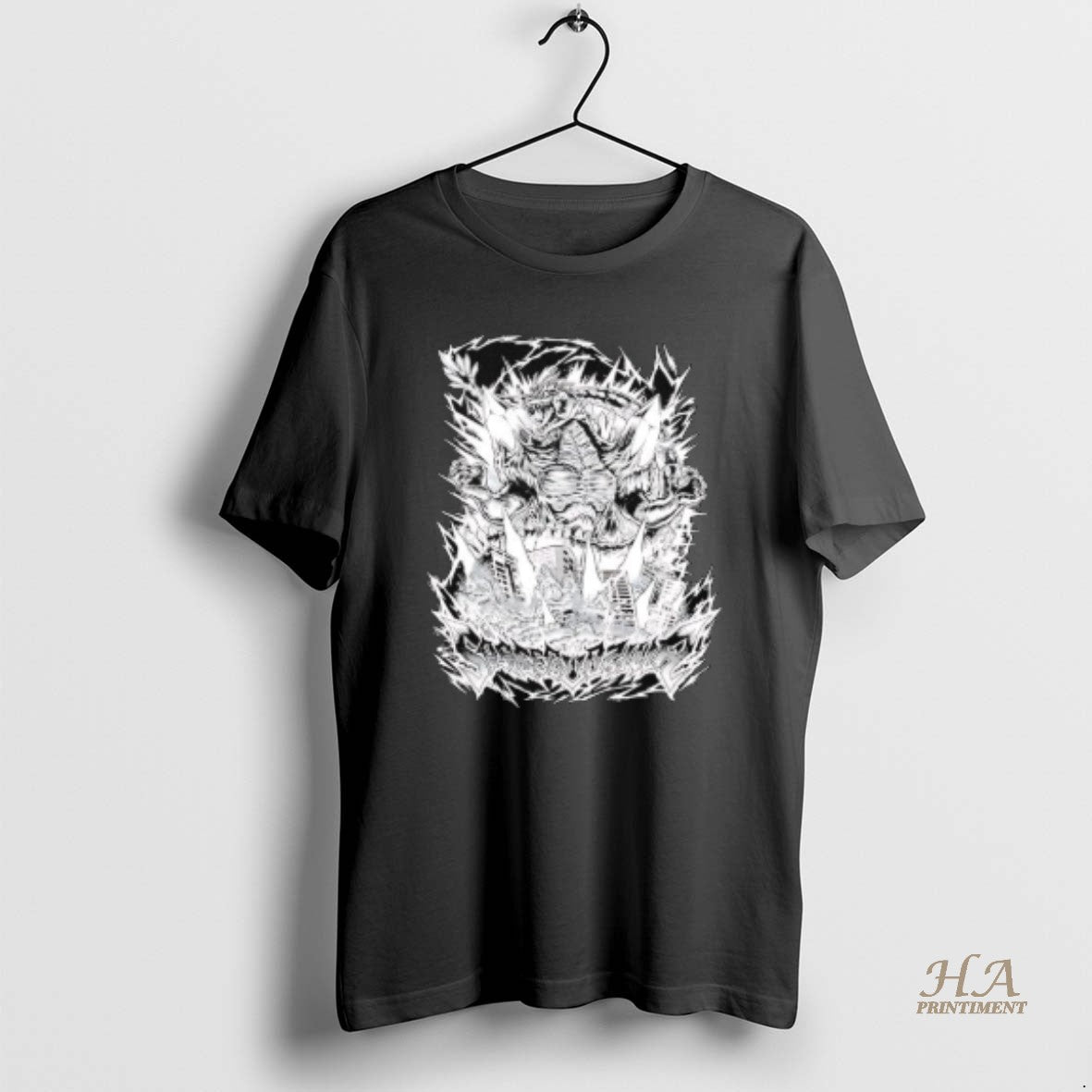 Official Spacegodzilla Nekro Variant Fictional Monster Graphic