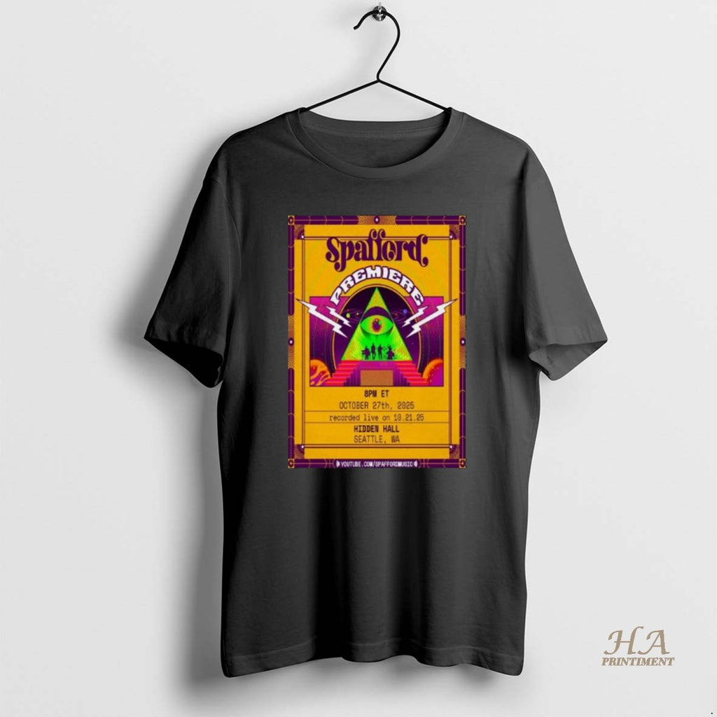 Official Spafford Hidden Hall Seattle Wa October 27 2025 Tour Long Sleve