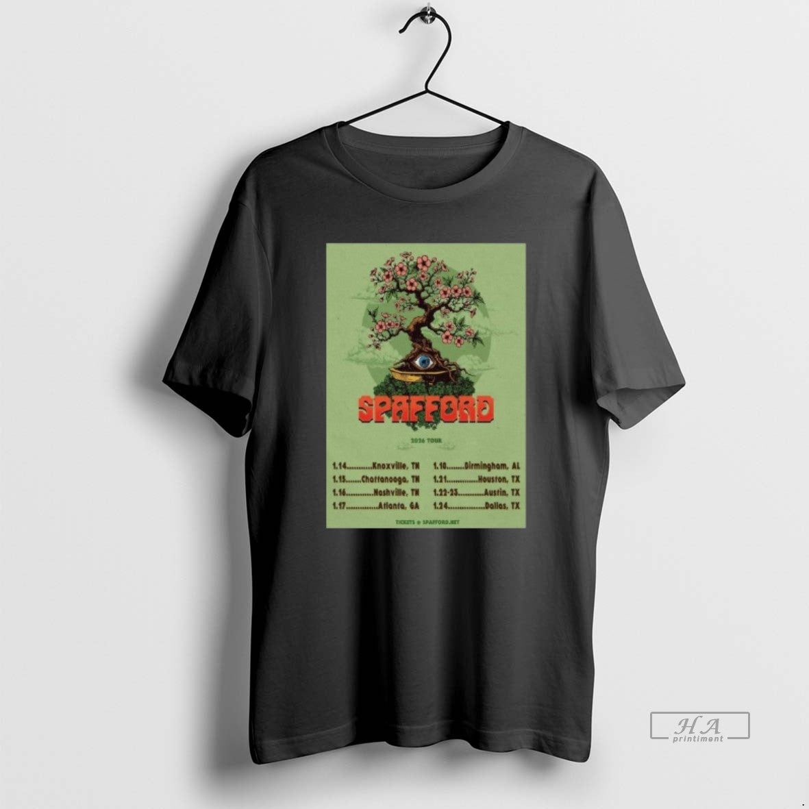Official Spafford Jan 2026 Event Long Sleve