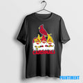 Official St Louis Cardinals X Gnomes Xmas Christmas Tee Sweater