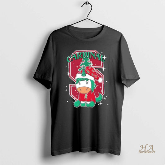Official Stanford Cardinal Football X Unicorn Merry Christmas