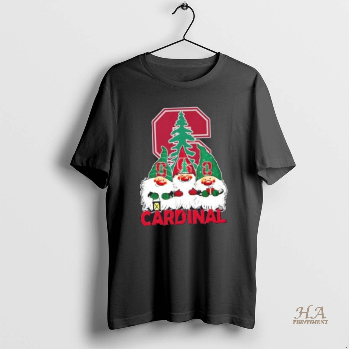 Official Stanford Cardinal X Gnomes Xmas Christmas