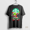 Official Starbucks Grinch Dabbing Merry Christmas Shirt