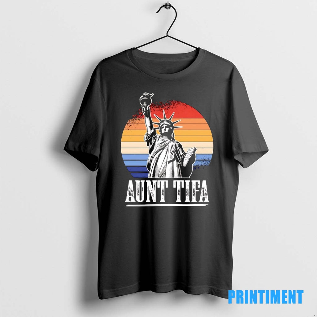 Official Statue Of Liberty Aunt Tifa Tee Sweater