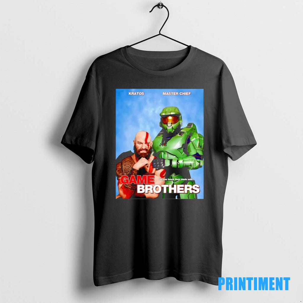 Official Step Game Brothers Kratos And Master Chief Tee Sweater