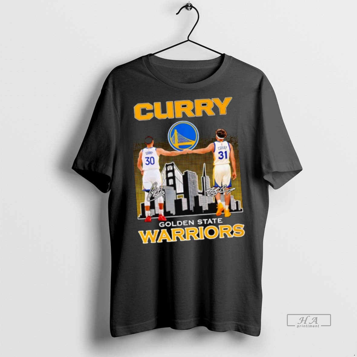 Official Stephen Curry And Klay Thompson Of The Golden State Warriors Signatures Graphic Shirt