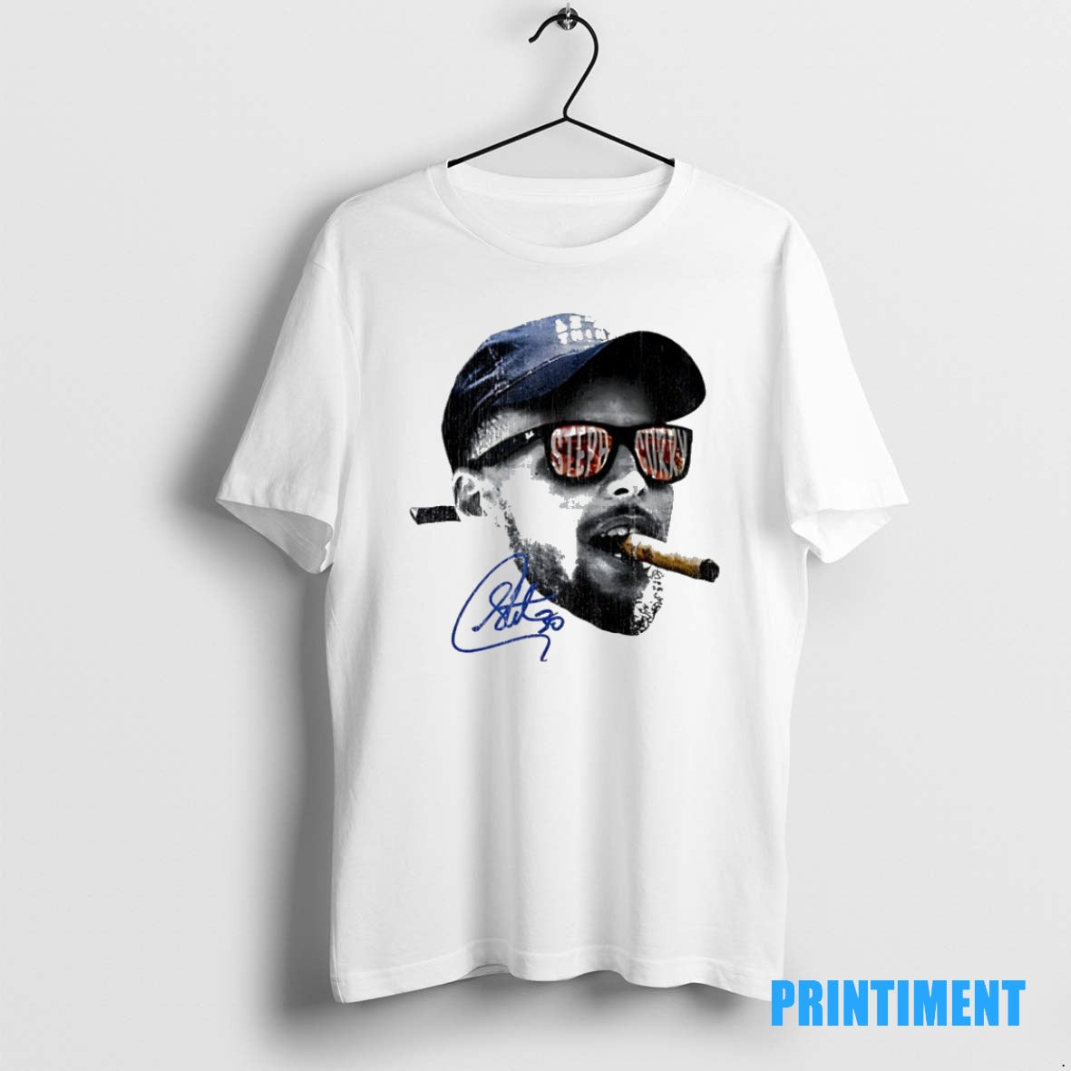 Official Stephen Curry Cigar Head Signature Tee Sweater