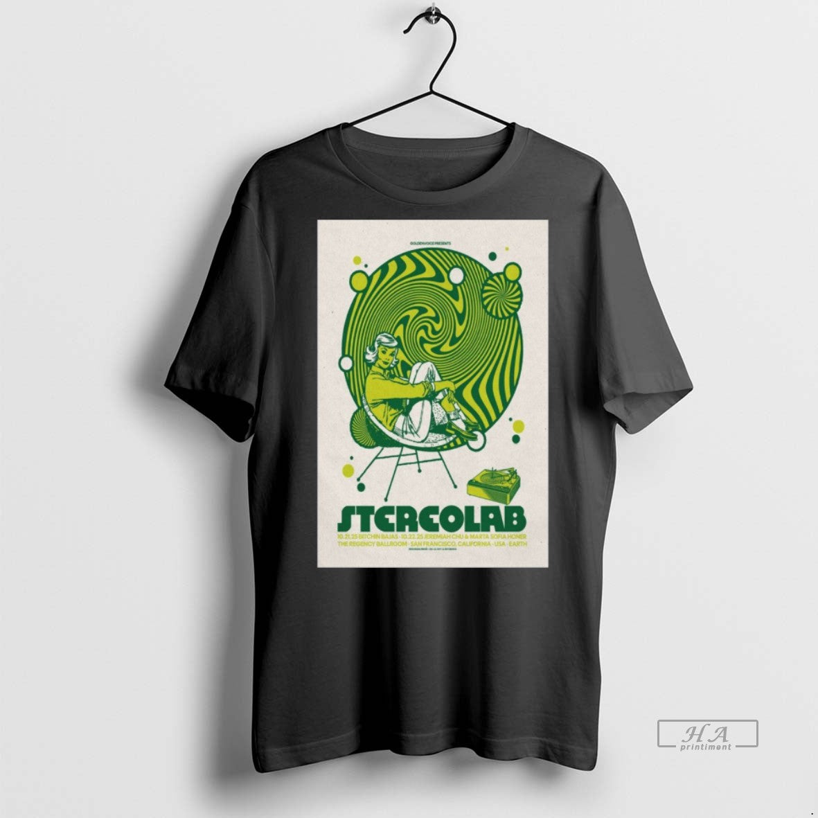 Official Stereolab November 22 23 2025 The Regency Ballroom San Francisco Shirt