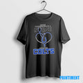 Official Stethoscope Heart Never Underestimate A Nurse Who Understand Football And Loves Indianapolis Colts Tee