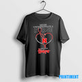 Official Stethoscope Heart Never Underestimate A Nurse Who Understand Football And Loves Nebraska Huskers Tee