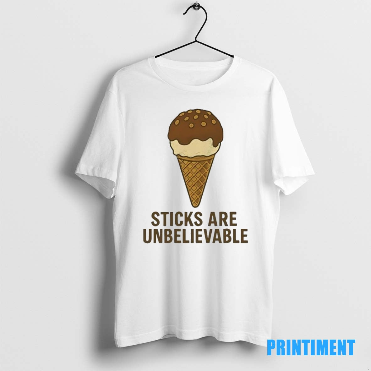 Official Sticks Are Unbelievable Cream Tee Sweater