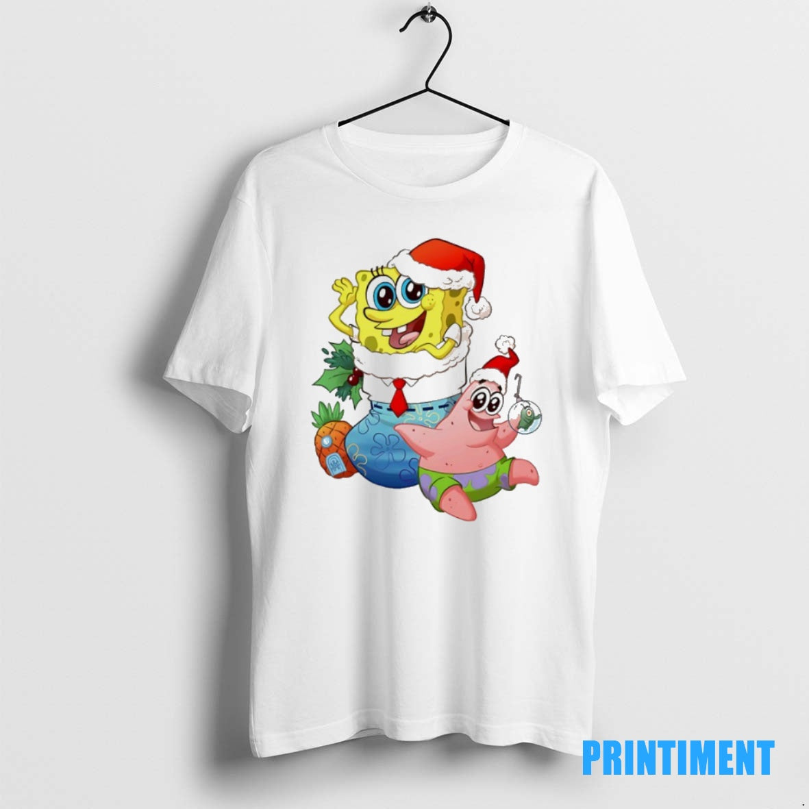 Official Stocking Stuffer Sponge And Star Christmas Tee Sweater
