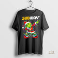 Official Subway Grinch Dabbing Merry Christmas Shirt