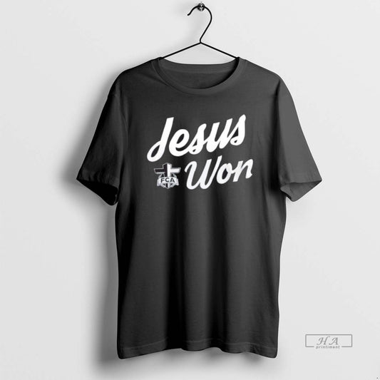 Official Sun Devil Football Fca Jesus Won Cross 2 Sided