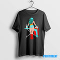 Official Superhero Ironing Retro Comic Tee Sweater