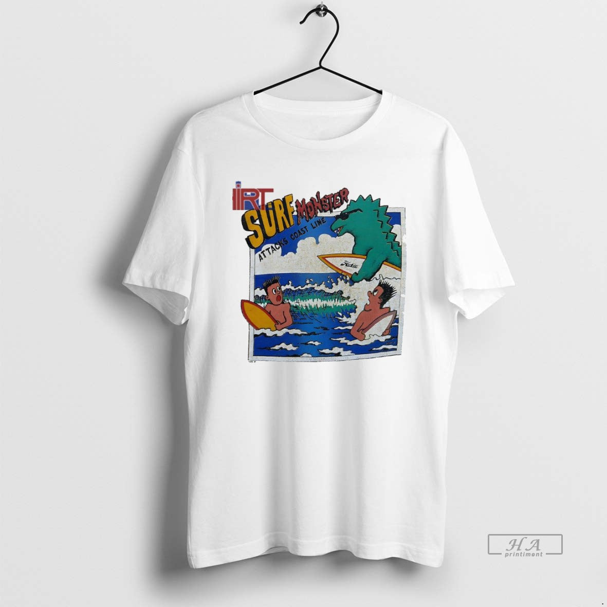 Official Surf Monster Attacks Coast Line
