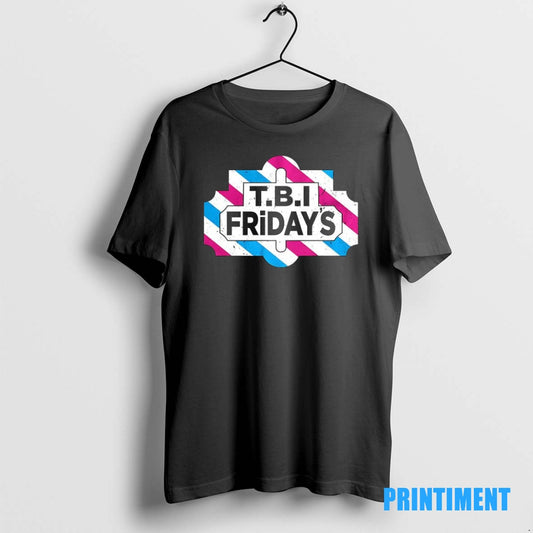 Official Tbi Friday Transgender Pride Flag Logo Tee Sweater
