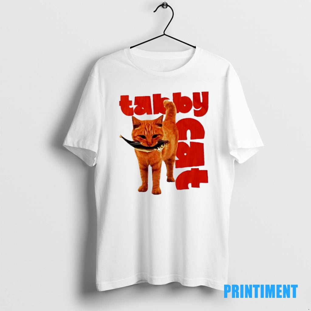 Official Tabby Cat With Fish Tee Sweater