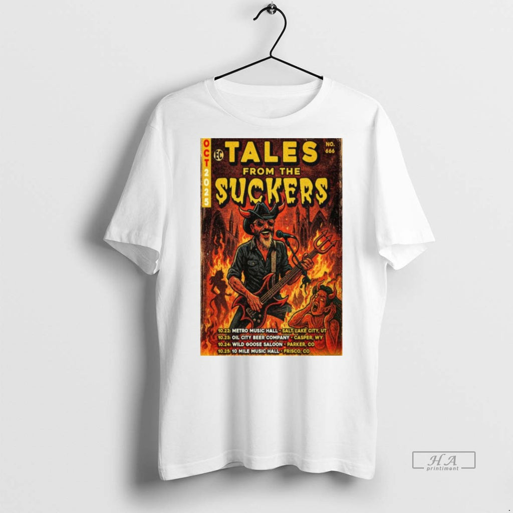 Official Tales From The Suckers October 2025 Shirt