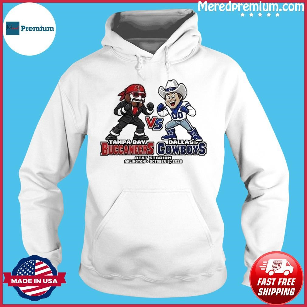 Tampa Bay Buccaneers Vs Dallas Cowboys Mascot AT&T Stadium Arlington October 8 2026 Shirt
