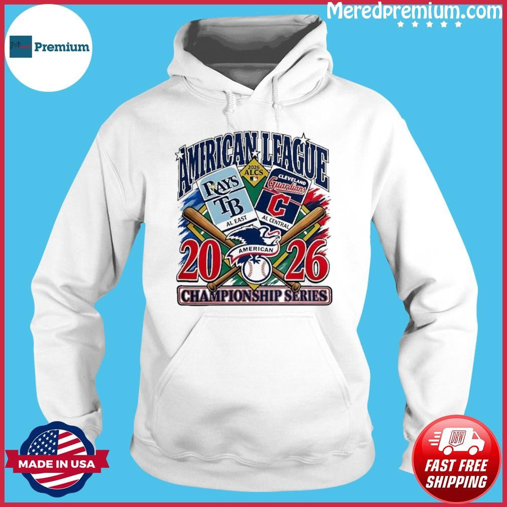Tampa Bay Rays vs Cleveland Guardians 2026 ALCS Matchup Tickets T-Shirt