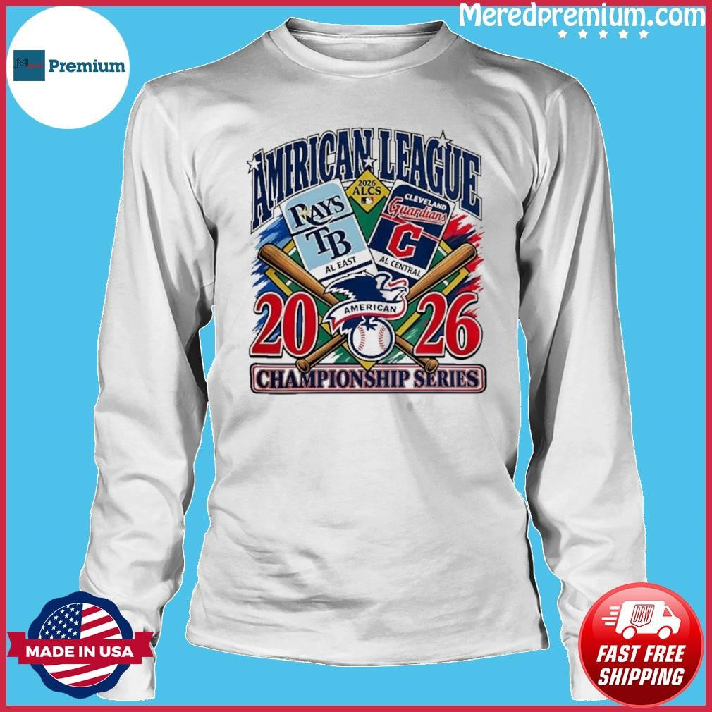 Tampa Bay Rays vs Cleveland Guardians 2026 ALCS Matchup Tickets T-Shirt
